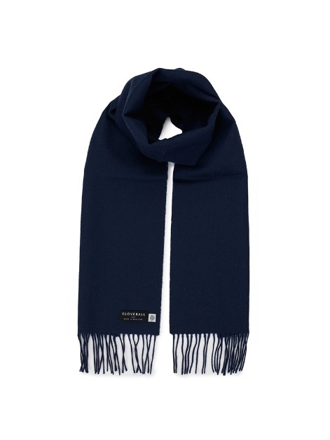 LAMSWOOL SCARF NAVY