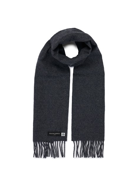 LAMSWOOL SCARF CHARCOAL